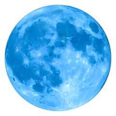 Blue moon, full view