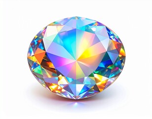 Generated image 10月の誕生石　虹色に輝くオパールの宝石