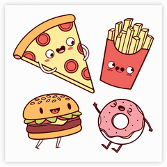 Pizza slice line icon. Pizzeria food sign. Fast food symbol. Quality design element. Line style pizza icon. Editable stroke. Vector