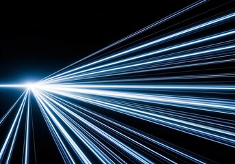 Dynamic light trails speeding into the future now