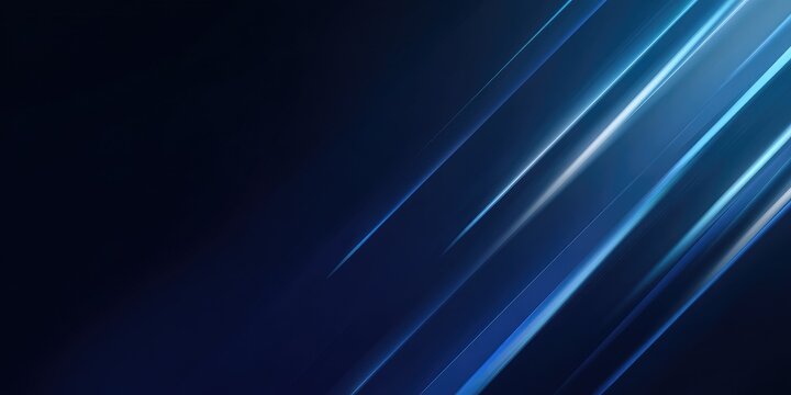 Diagonal, light blue lines on a dark blue background