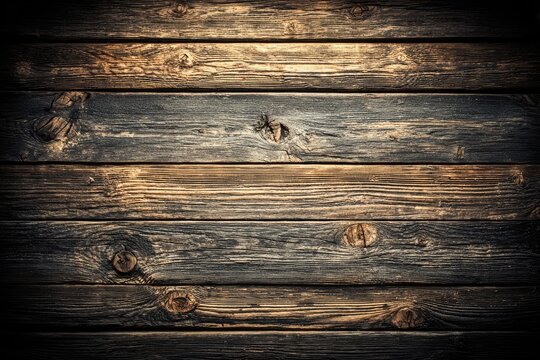 Aged wood planks, rich tones