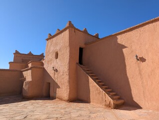 Taourirt Kasbah, a historical landmark in Ouarzazate, Morocco