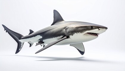 Naklejka premium Shark
