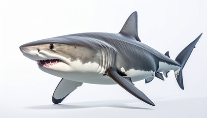 Naklejka premium Shark