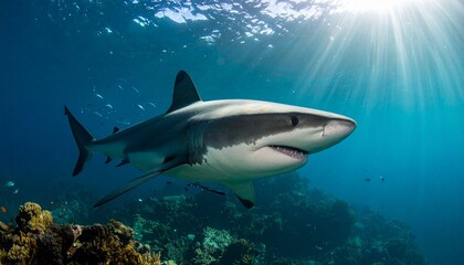 Naklejka premium Shark