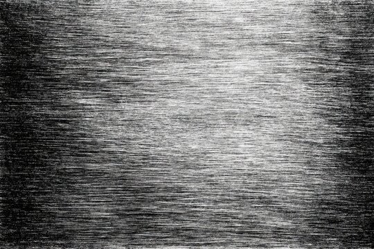 Metal surface with brushed texture