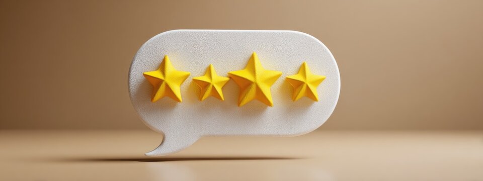 White speech bubble with four yellow stars (1)