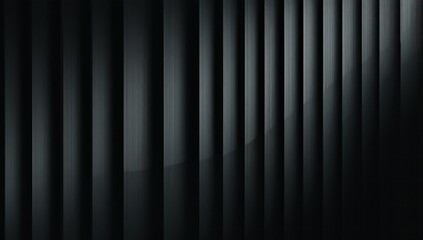 Dark, vertical, textured panels.  Shadows and light create a dramatic effect