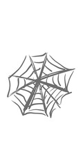 Illustration of a spider's web