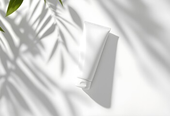 Lightweight Sunscreen Bottle Mockup on Clean Background