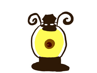 A set of hand drawn Halloween illustrations