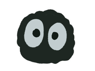 A set of hand drawn Halloween illustrations