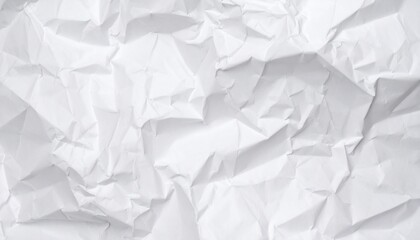 Fototapeta premium crumpled paper texture::crumpled white paper