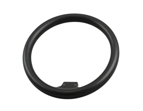 Steering Wheel Automotive Component with Circular Form Factor