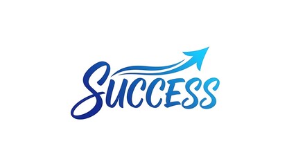 Fototapeta premium Success growth arrow motivation achievement goal target progress leadership concept