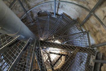 Wendeltreppe im Aussichtsturn
