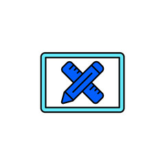 Fototapeta premium Icon a design, isolated against a clean background.