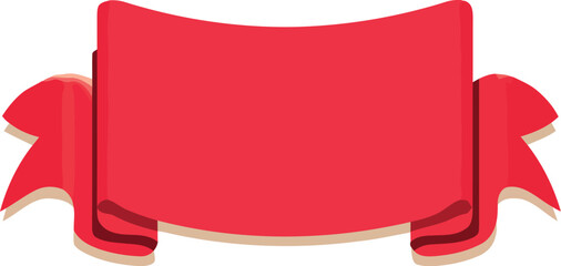 Red ribbons, celebration, decoration