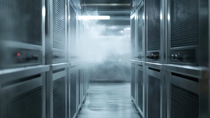 Industrial kitchens are often equipped with blast chillers for rapid cooling of hot foods. This process helps preserve the quality and safety of food, preventing bacterial growth and spoilage