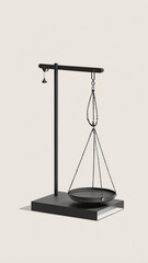 scales of justice isolated