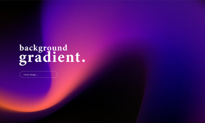 Colorful abstract gradient background with vibrant orange, red, black and blue cyan hues blending smoothly. Perfect for modern design, tech, fashion, or digital art projects. vector design.