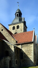 Fototapeta premium Historical Church in the Old Town of Königslutter, Lower Saxony