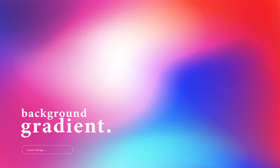 Colorful abstract gradient background with vibrant red, pink and blue cyan hues blending smoothly. Perfect for modern design, tech, fashion, or digital art projects. vector design.