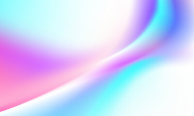 Colorful abstract gradient background with vibrant pink, purple, and cyan hues blending smoothly. Perfect for modern design, tech, fashion, or digital art projects. vector design.
