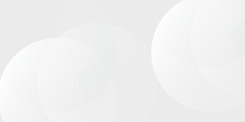 White abstract geometric abstract background overlap layer on bright space with lines effect decoration. Modern graphic simple abstract