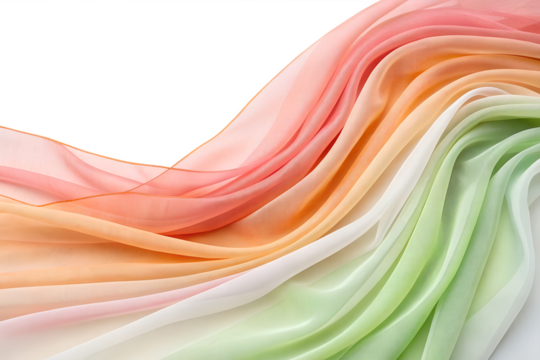 Stunning colorful nautilus shell cross-section, intricate spiral pattern. Isolated on white, illustrating perfect logarithmic growth and geometric harmony.