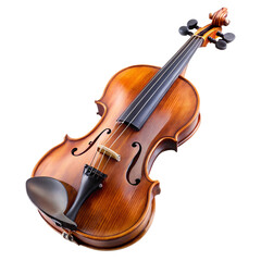 Fototapeta premium violin on white background