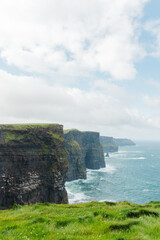 he Cliffs of Moher in County Clare, Ireland