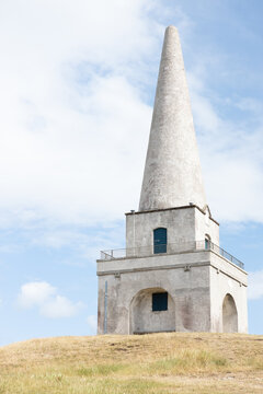 The Obelisk monument on Killiney Hill in Dublin, Ireland