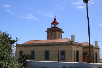Ponta da Piedade Lighthouse near Lagos, Algarve, Portugal 