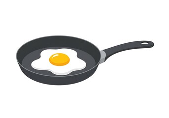 fried eggs in a frying pan