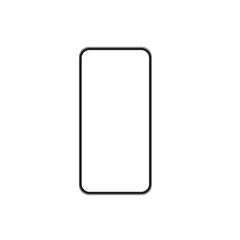 Smartphone mockup vector set. Smartphone mockup with blank white screen. Mobile phone mockup front view.