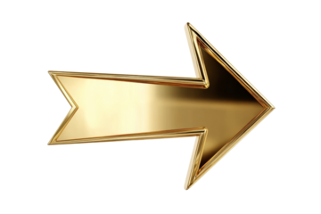 A gold arrow pointing to the right