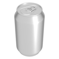 Blank Aluminum Can Mockup for Product Design