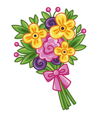 Gifts Flower Bouquet For Men Women Flower Lovers