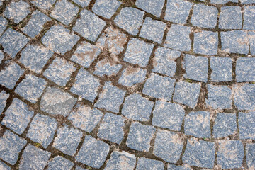 Part of the stone path