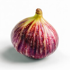 Fototapeta premium Isolated Fig on a transparent background highresolution and richly textured