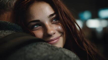 Emotional family reunion at the airport