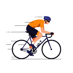 Couple Doing Yoga by Lake in Vector Style