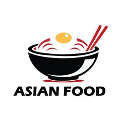 Restaurant Logo - Asian Food & Cooking Cuisine Branding