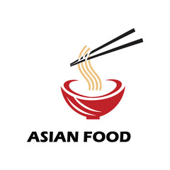 Restaurant Logo - Asian Food & Cooking Cuisine Branding