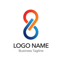 Logo 8 Vector Business Design Template