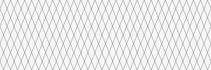 Fototapeta premium Cross grid seamless pattern. Criss cross lines. Vector