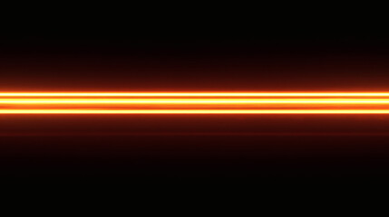 Two parallel, glowing lines on a black background.
