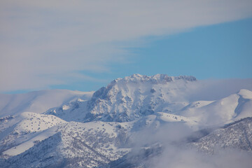 The mountains within the borders of Tunceli province extend in the west-east direction as an extension of the Eastern Taurus Mountains.